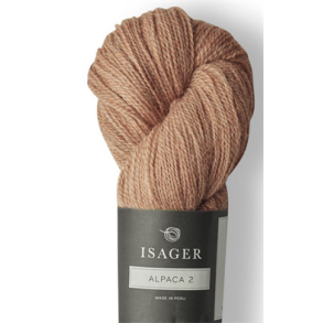 ISAGER ALPACA 2 farge PEACH